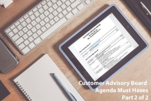 Customer Advisory Board Agenda Best Practices