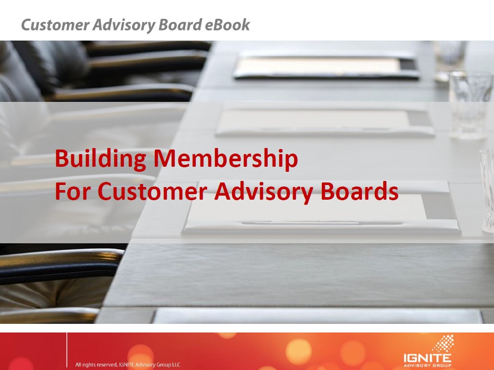 Customer Advisory Board recruitment 