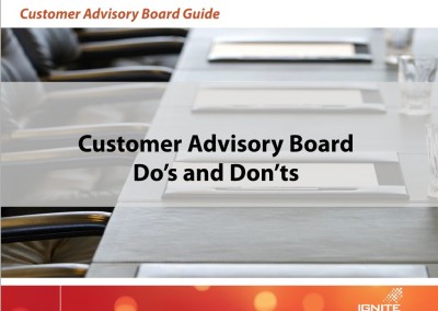 What you Need to Know about Customer Advisory Boards (CABs): CAB Do’s and Don’ts