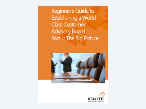 Customer Advisory Board Beginner’s Guide