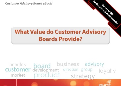 What Value do Customer Advisory Boards Provide?