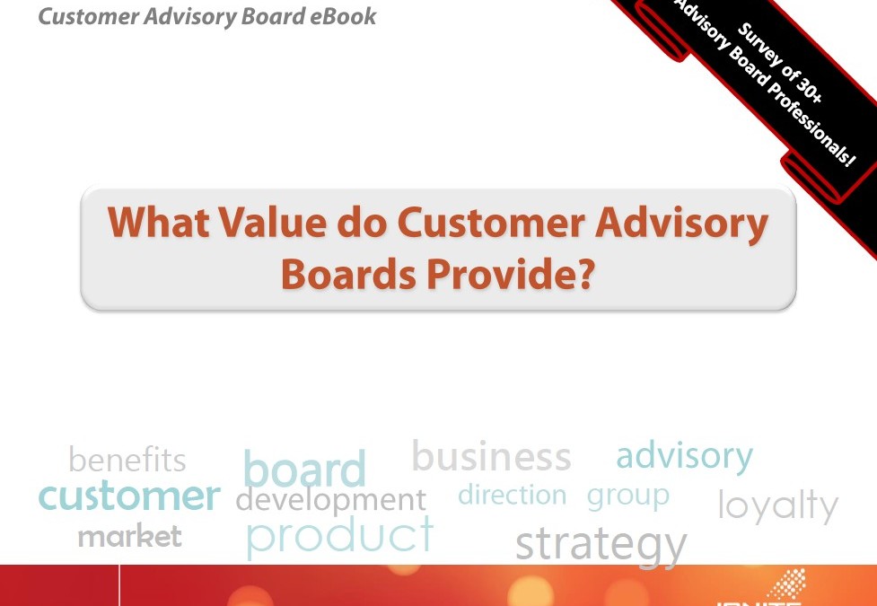 What Value do Customer Advisory Boards Provide?