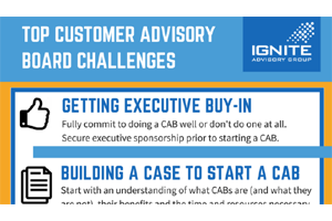 Top Customer Advisory Board Challenges Infographic