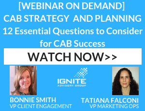 [Webinar On Demand] Customer Advisory Board Strategy & Planning: 12 Essential Questions to Consider for CAB Success