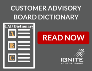 Customer Advisory Board Dictionary