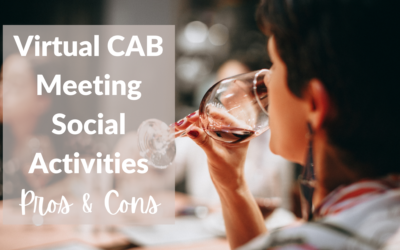 Planning Virtual Customer Advisory Board Meeting Social Activities: Pros and Cons to Consider