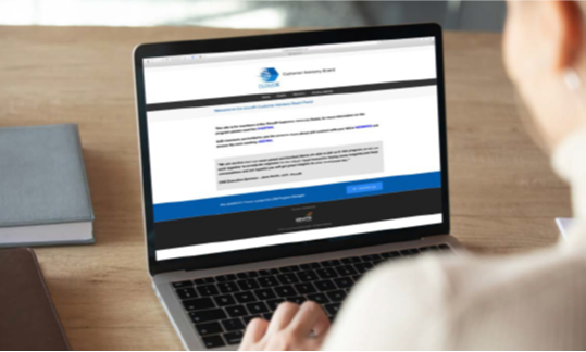 Customer Advisory Board Portal
