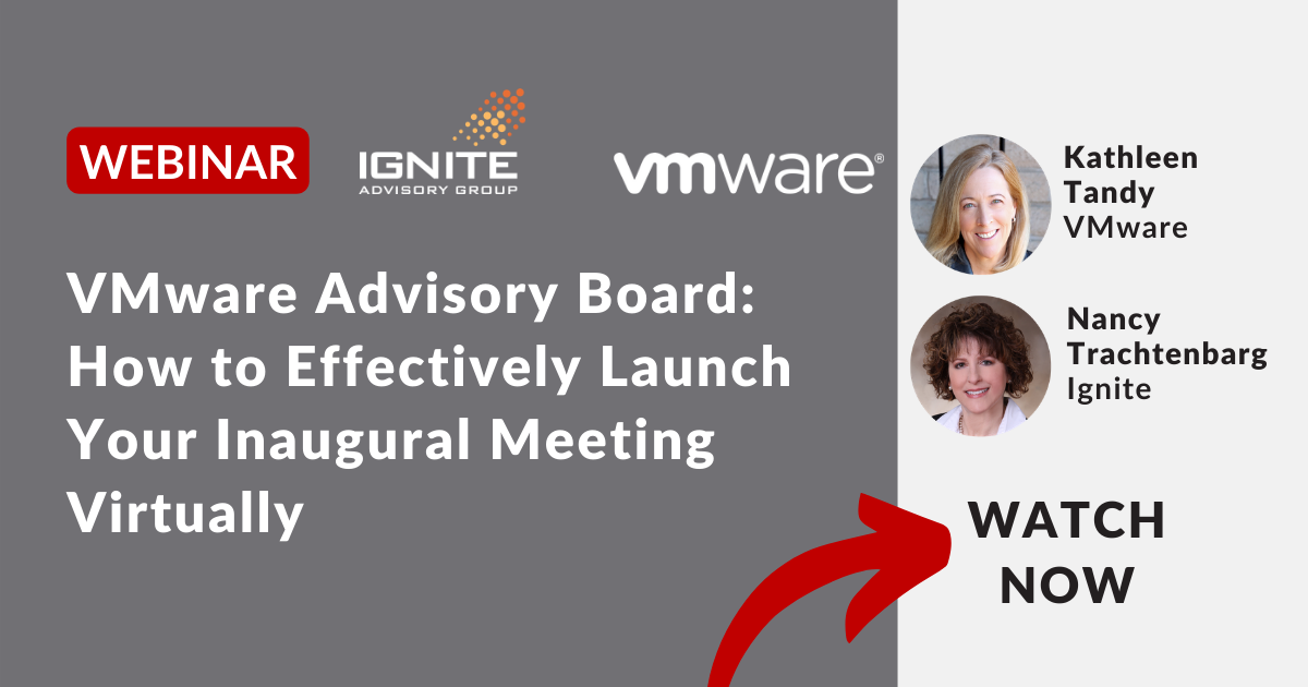 [Webinar On Demand] VMware Advisory Board: How to Effectively Launch ...