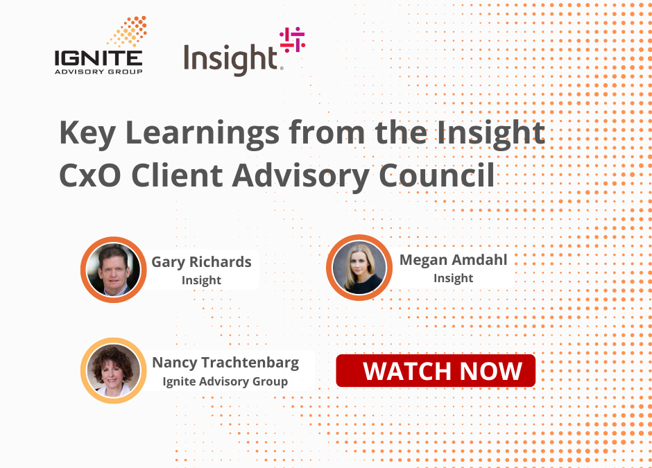 [Fireside Chat] Learnings From the First Year of the Insight CxO Client Advisory Council