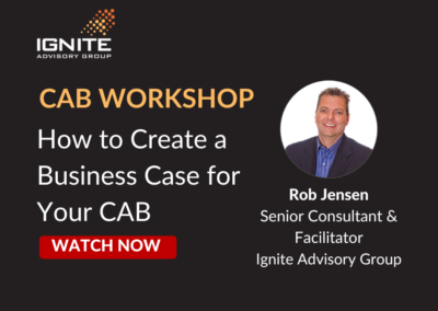 [CAB WORKSHOP] How to Create Customer Advisory Board Business Case