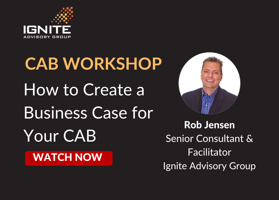 [CAB WORKSHOP] How to Create Customer Advisory Board Business Case