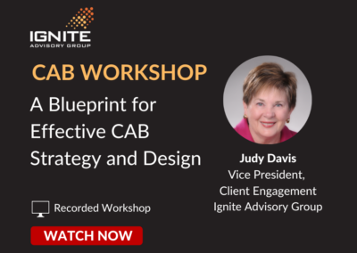 [CAB WORKSHOP] A Blueprint for Effective CAB Strategy and Design