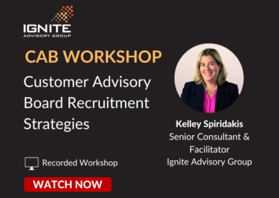 [CAB WORKSHOP] Customer Advisory Board Recruitment Strategies