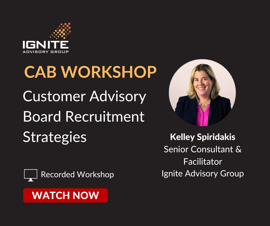 Workshop: Customer Advisory Board Recruitment Strategies