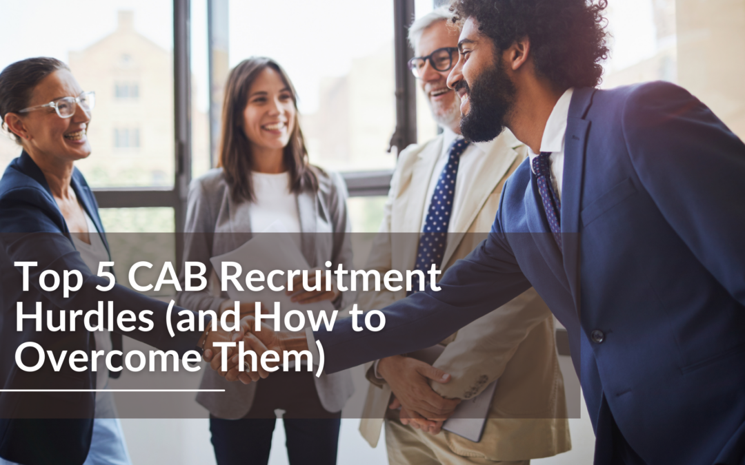 Five CAB Member Recruiting Hurdles (and How to Overcome Them)